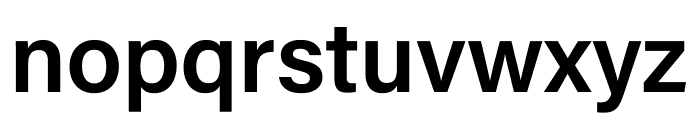 Acumin Pro ExtraCondensed Semibold Font LOWERCASE