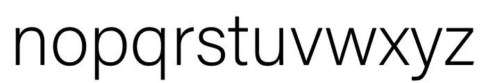 Acumin Pro SemiCondensed Extra Light Font LOWERCASE