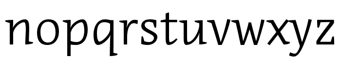 Acuta Bold Italic Font LOWERCASE