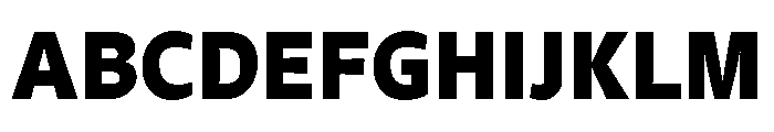 Ad Gothic Variable Bold Font UPPERCASE
