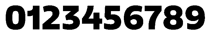 Ad Gothic Variable Extra Bold Font OTHER CHARS