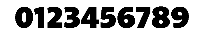 Ad Gothic Variable Heavy Font OTHER CHARS