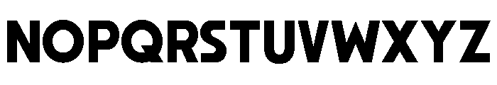 Ad Gothic Variable Regular Font UPPERCASE