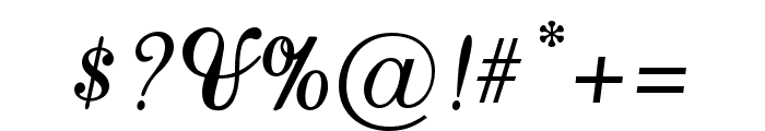 AdageScriptJF Regular Font OTHER CHARS