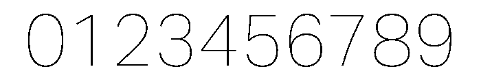 Adapt Variable Extra Light Font OTHER CHARS