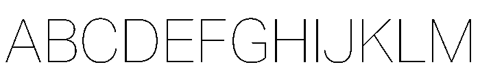 Adapt Variable Extra Light Font UPPERCASE