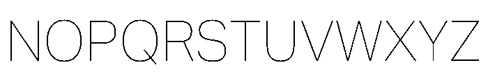 Adapt Variable Extra Light Font UPPERCASE