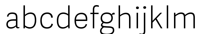 Adelle Sans Light Italic Font LOWERCASE