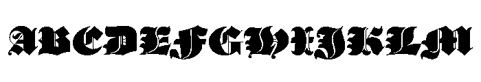 Adhesive Nr Eight Heavy Font UPPERCASE
