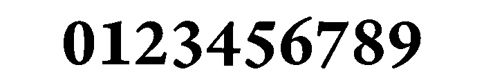 Adobe Aldine Bold Font OTHER CHARS