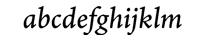 Adobe Aldine Caption Italic FONT