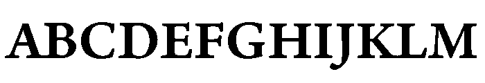 Adobe Aldine Caption SemiBold Font UPPERCASE
