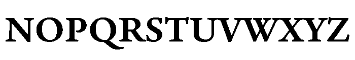Adobe Aldine Caption SemiBold Font UPPERCASE