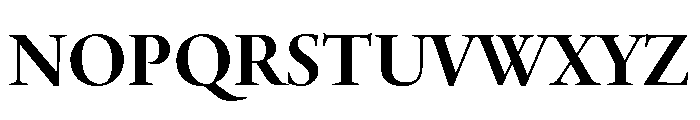 Adobe Aldine Display Bold Font UPPERCASE