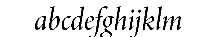 Adobe Aldine Display Italic FONT