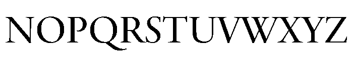 Adobe Aldine Display Medium Font UPPERCASE