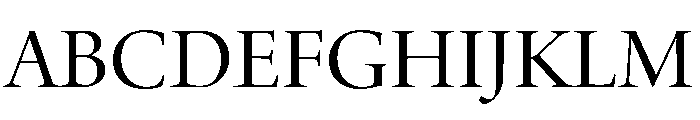 Adobe Aldine Display Regular Font UPPERCASE