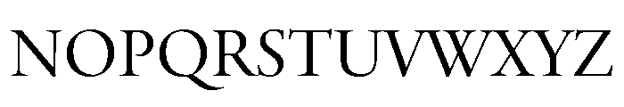 Adobe Aldine Display Regular Font UPPERCASE