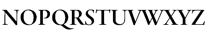 Adobe Aldine Display SemiBold Font UPPERCASE