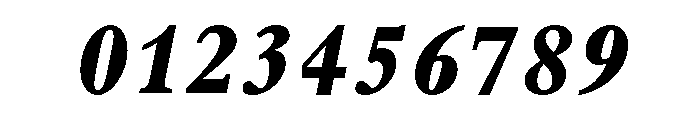 Adobe Aldine Extra Bold Italic Font OTHER CHARS