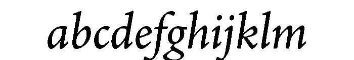 Adobe Aldine Italic FONT