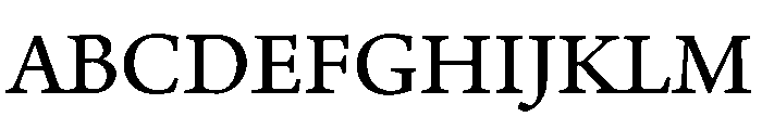 Adobe Aldine Medium Font UPPERCASE