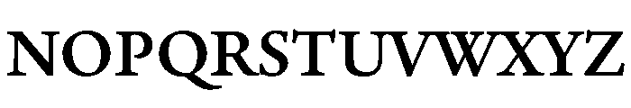 Adobe Aldine SemiBold Font UPPERCASE