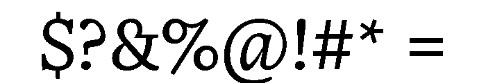 Adobe Aldine Variable Light Font OTHER CHARS