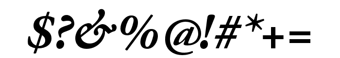 Adobe Garamond Pro Bold Italic Font OTHER CHARS