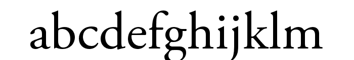 Adobe Garamond Pro Regular Font LOWERCASE