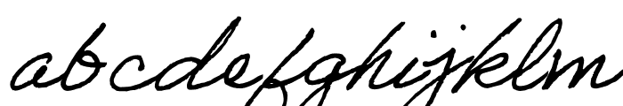 Adobe Handwriting Ernie Font LOWERCASE