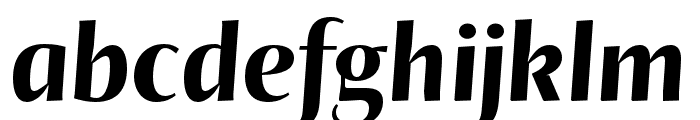 Ador Hairline ExtraBold Italic Font LOWERCASE