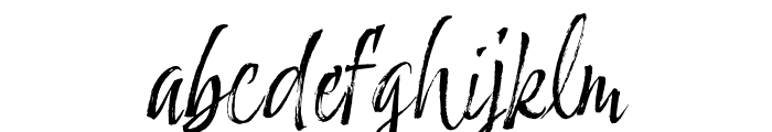 Adore You Slanted Font LOWERCASE