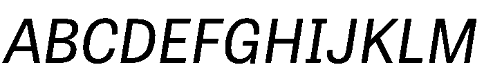 Adorn Ornaments Italic Font UPPERCASE