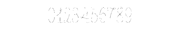 Adorn Ornaments Thin Font OTHER CHARS