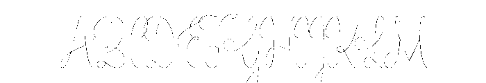 Adorn Ornaments Thin Font UPPERCASE