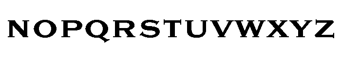 Adorn Serif Medium Font LOWERCASE