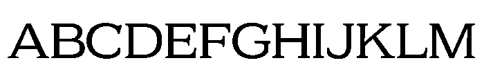 Adorn Serif Semibold Font UPPERCASE