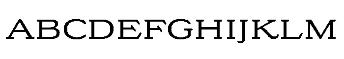 Adorn Slab Serif Light Font UPPERCASE