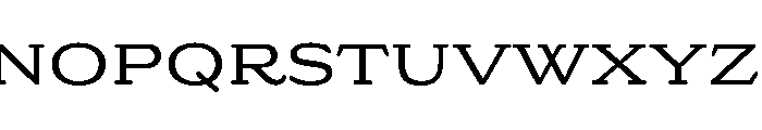 Adorn Slab Serif Light Font UPPERCASE