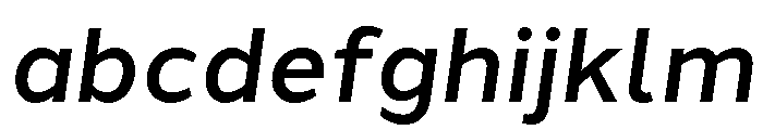 Adorn Slab Serif Medium Italic FONT