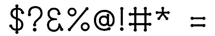 Ads Arinco Regular Font OTHER CHARS