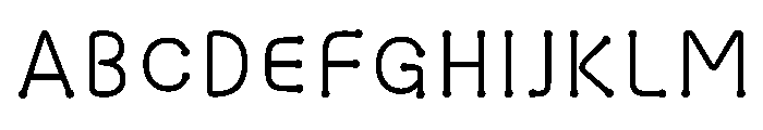 Ads Arinco Regular Font UPPERCASE