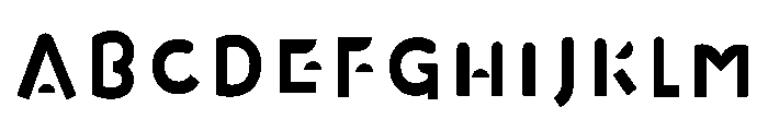 Ads Bancollar Regular Font UPPERCASE