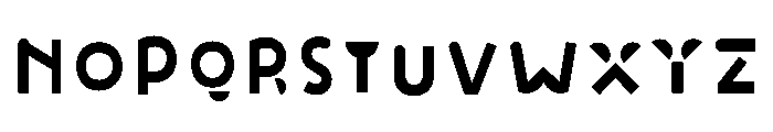 Ads Bancollar Regular Font UPPERCASE