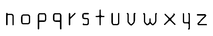Ads Birthday19 Regular Font LOWERCASE
