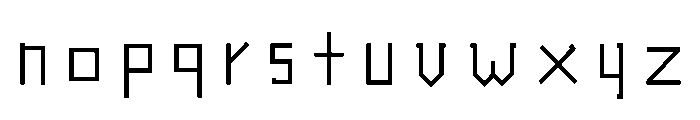 Ads Birthday21 Regular Font LOWERCASE