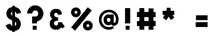 Ads Dada Regular Font OTHER CHARS