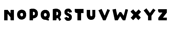 Ads Dada Regular Font UPPERCASE