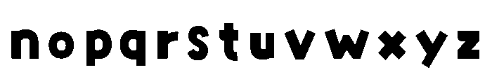 Ads Dada Regular Font LOWERCASE